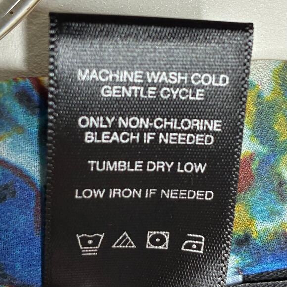 Ali Miles Women NWT Size XL Duster Vest Open Front Sheer Sleeveless Mixed Media - Picture 9 of 9